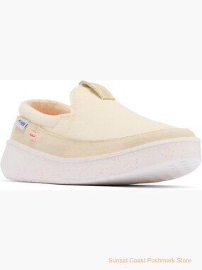 Canvas and Suede Slip-On Boat Shoes with Omni-Grip Traction